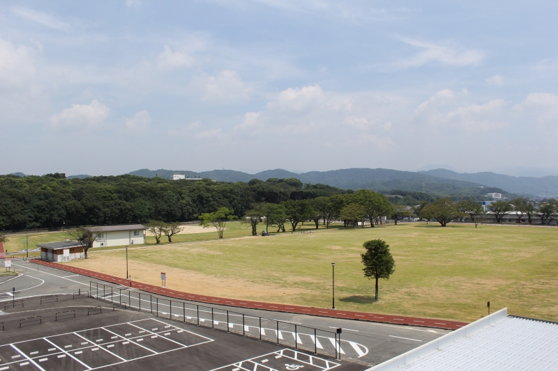 熊本県博物館ネットワークセンター多目的広場の写真