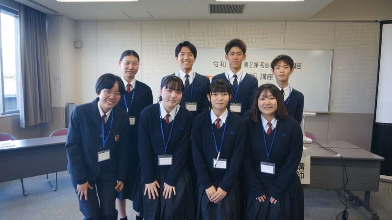 県立小川工業高等学校 情報電子科の生徒の皆さん(小川総合文化センターラポート会場)の写真