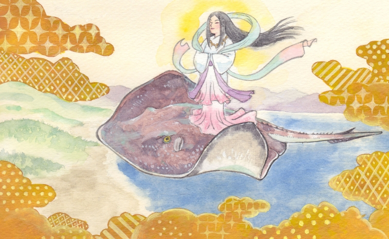 不知火町永尾の昔ばなし　永尾伝説のイラスト画像
