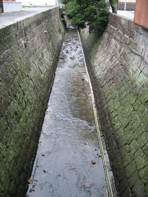 西排水路の写真