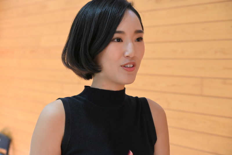 星乃さんのアップの写真