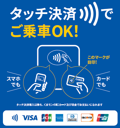 タッチ決済の画像