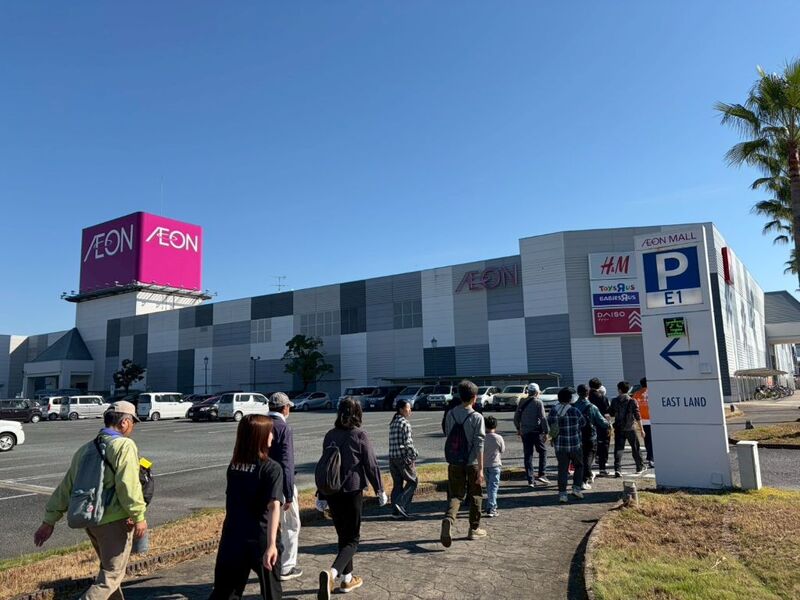 ウォーキングの様子