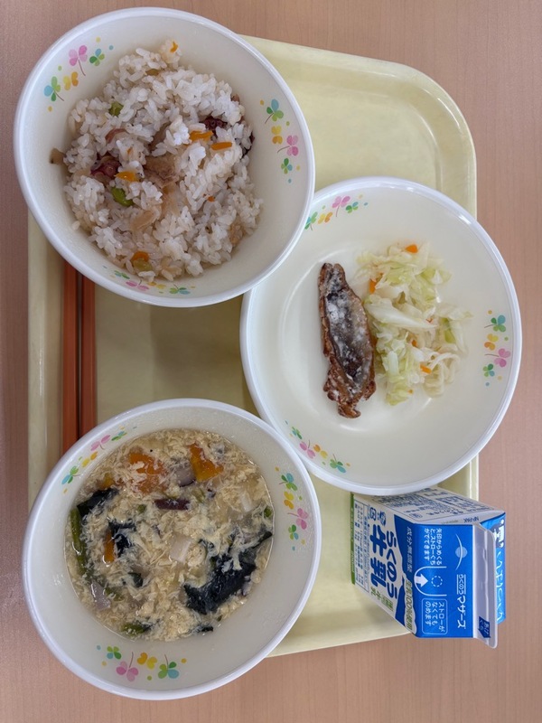 6月6日の給食の写真