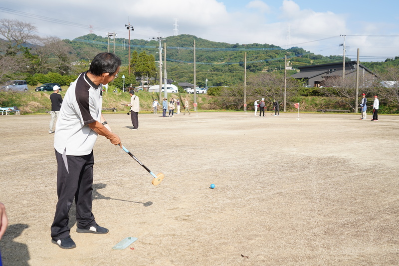 グラウンドゴルフ大会の様子3
