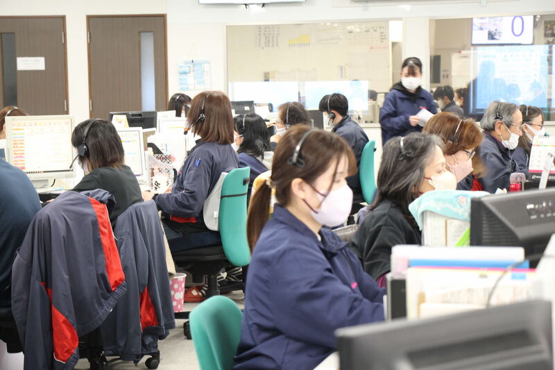 株式会社 大嶌屋 コールセンターの全体写真