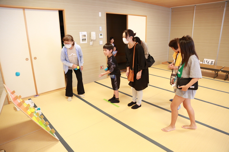 ゲームをする様子