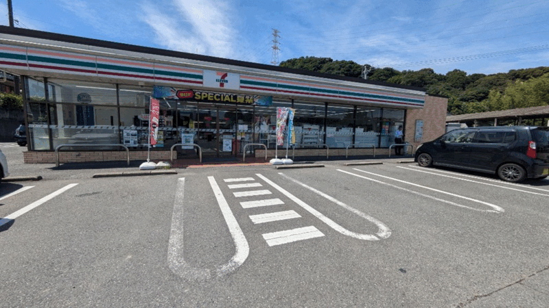 曲野店の外観