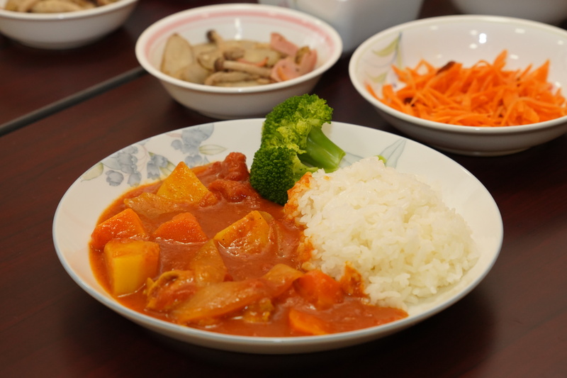 出来上がった料理の写真
