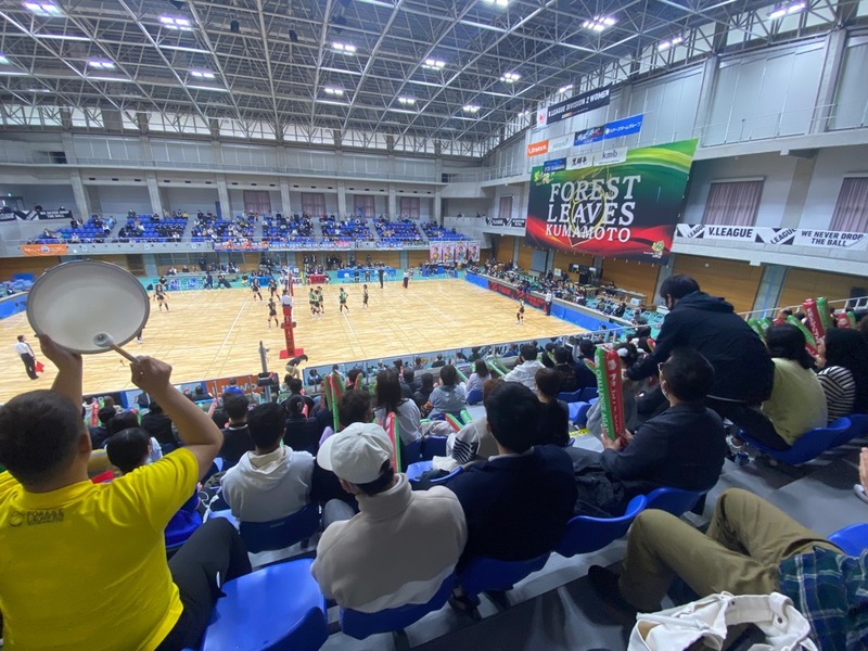 フォレストリーヴス熊本 試合観戦の写真