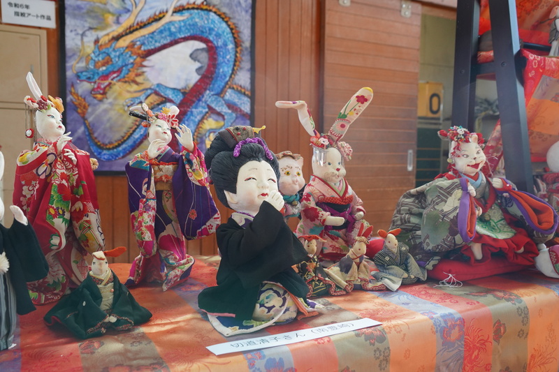 展示品の人形たち