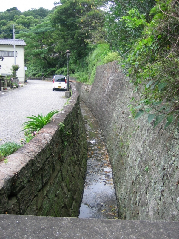 後方水路の写真