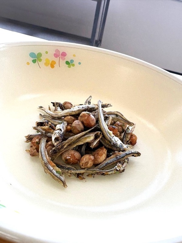 いりこと大豆の香り和えの写真