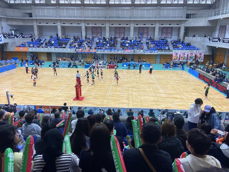 フォレストリーヴス熊本 試合中の写真