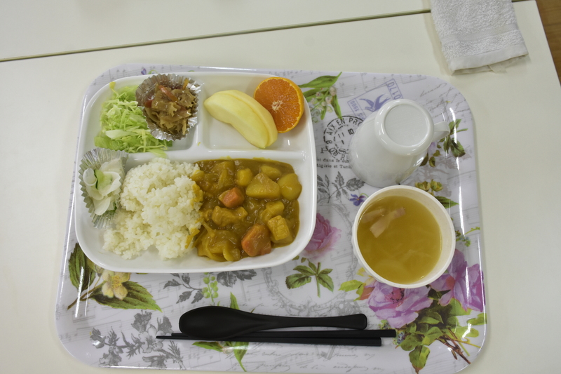 提供された食事の写真