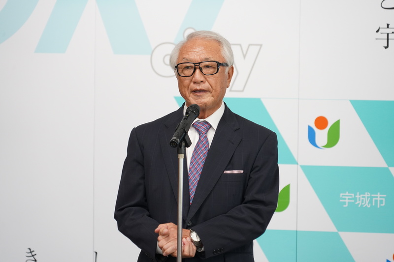 前田技建工業挨拶の様子