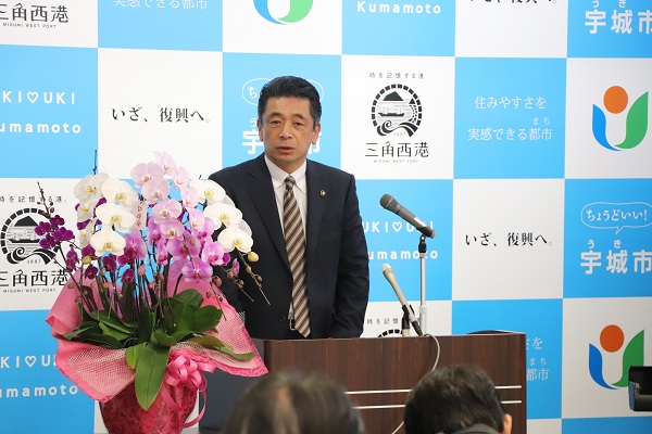 平成31年2月19日 守田市長定例記者会見の写真