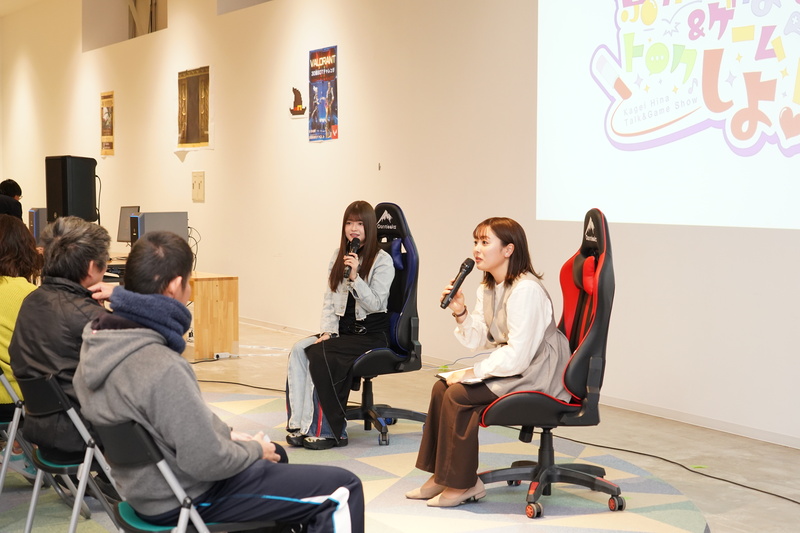 トークショーの様子