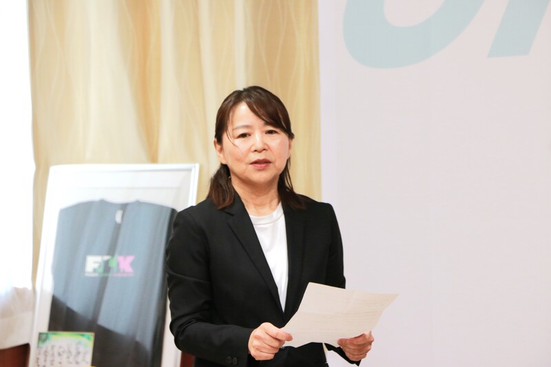 代表挨拶の様子