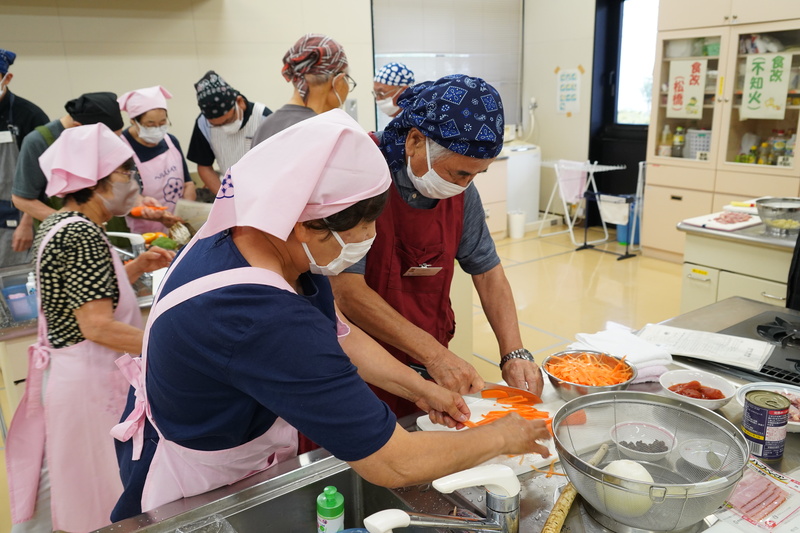 料理教室の様子
