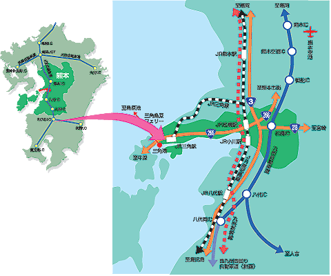 宇城市の場所をイメージした画像。詳細はこの画像に続いて記載しています。