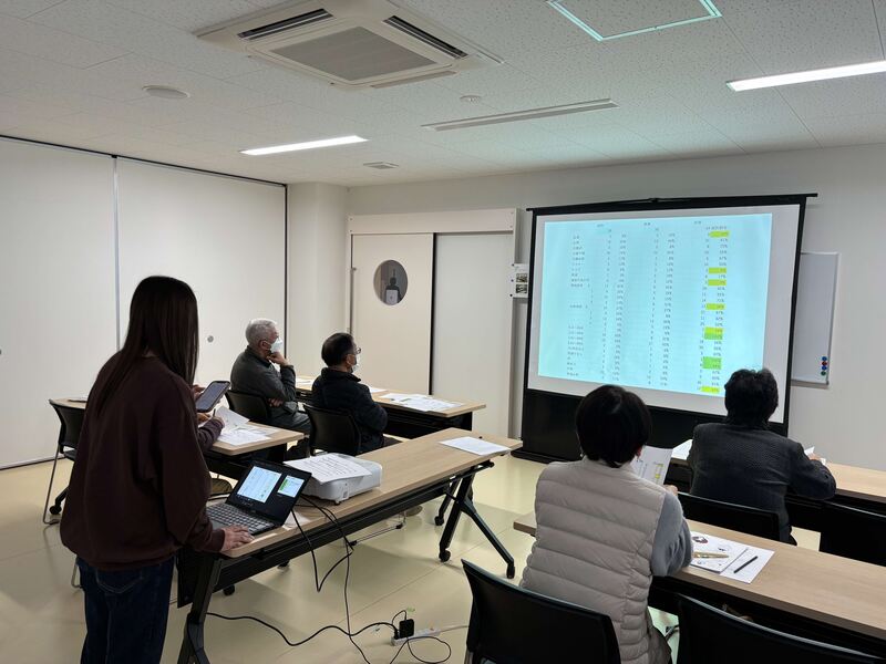 高畑さんの説明の様子の写真