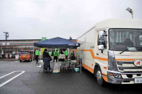 検査車両の写真