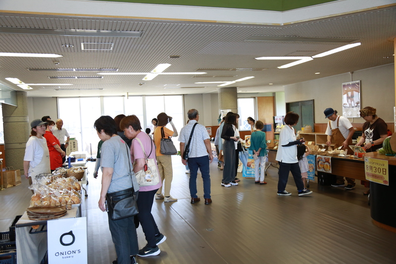 マルシェ会場の様子