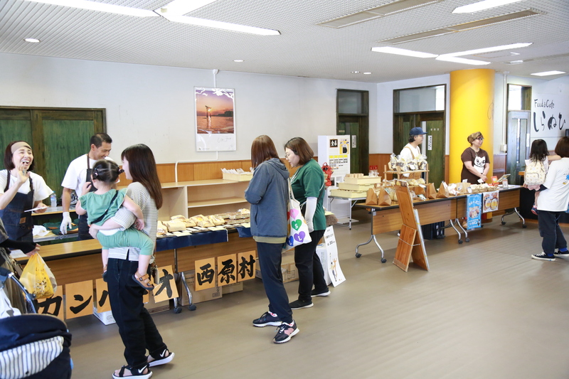 パンの出展ブースの様子
