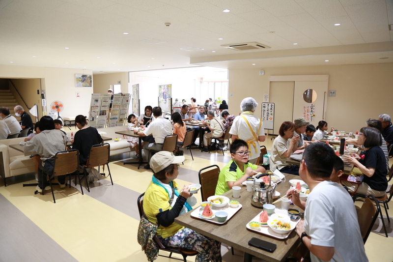 子供ふれあい食堂の様子