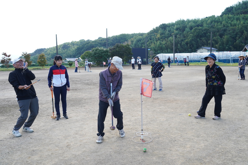 グラウンドゴルフ大会の様子4