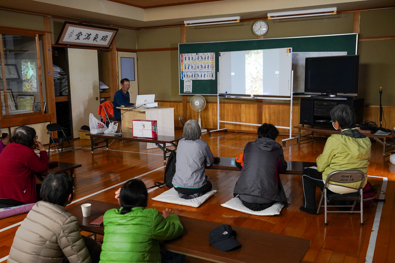 映写会の写真
