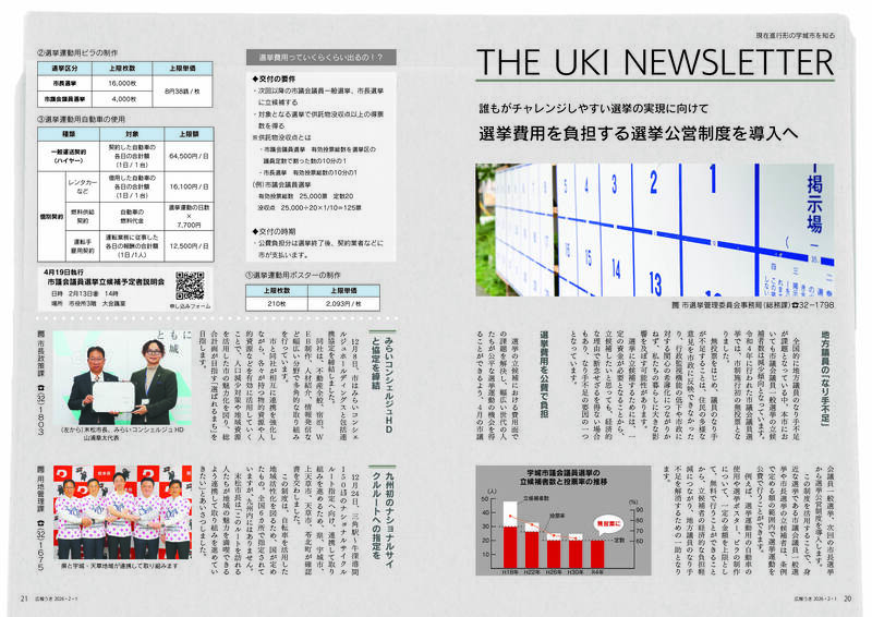 ウキカラ2月号の20から21ページの画像　詳細はPDFをご確認ください。